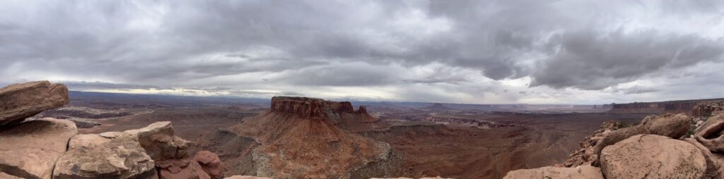 A photo of Canyonlands National Park in Utah, USA.